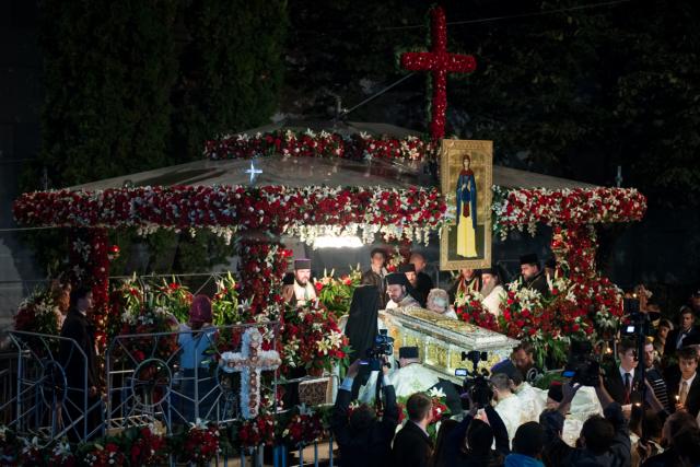 Întâmpinarea cinstitelor moaşte ale Sfântului Constantin Brâncoveanu - galerie FOTO