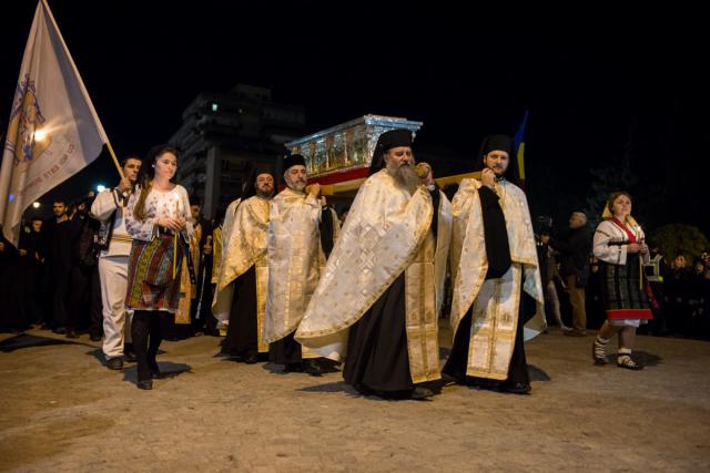 Întâmpinarea cinstitelor moaşte ale Sfântului Constantin Brâncoveanu - galerie FOTO