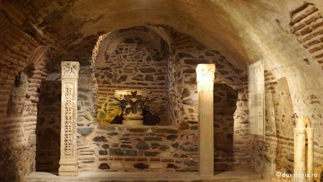 (Foto) Locul martiriului Sfântului Mare Mucenic Dimitrie - Catacombele Bisericii Sfântul Dimitrie, Tesalonic, Grecia