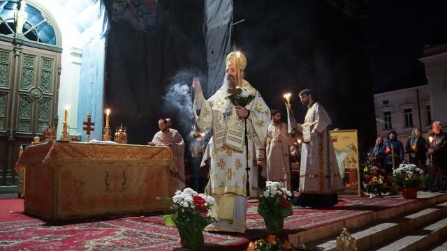 Slujba Învierii - Catedrala Mitropolitană din Iași (galerie foto)
