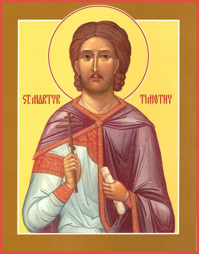 Sfântul Mucenic Timotei Sfântul Mucenic Timotei
