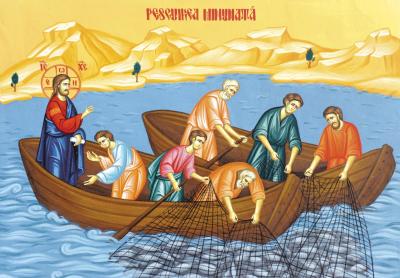 Duminica a 18-a după Rusalii (Pescuirea minunată)