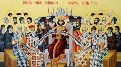 Sfinții Părinți de la Sinodul I Ecumenic Duminica a 7-a după Paști (a Sfinților Părinți de la Sinodul I Ecumenic)