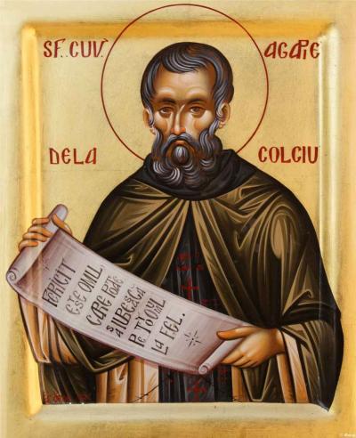 Sfântul Cuvios Agapie de la Colciu Sfântul Cuvios Agapie de la Colciu