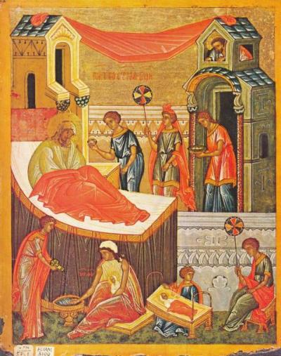 Icoana Nașterii Maicii Domnului Icoana Nașterii Maicii Domnului