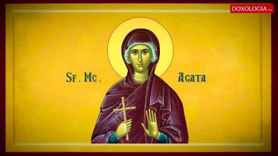 Troparul Sfintei Mucenițe Agata Troparul Sfintei Mucenițe Agata