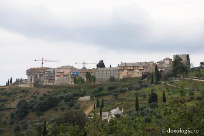 Marea Lavră - vedere din partea de nord / Foto: Pr. Silviu Cluci Mănăstirea Marea Lavră