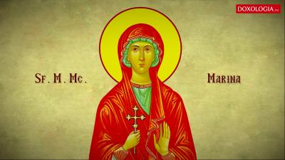 Sfânta Mare Muceniță Marina Troparul Sfintei Mari Mucenițe Marina