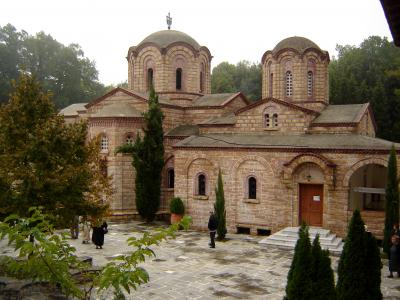 (Video) Mănăstirea „Sfântul Dionisie” din muntele Olimp