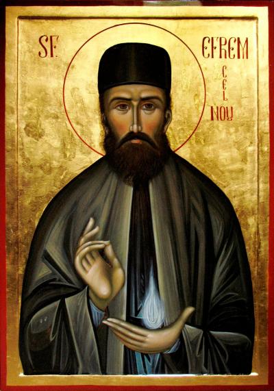 Sfântul Cuvios Mucenic Efrem cel Nou Sfântul Cuvios Mucenic Efrem cel Nou