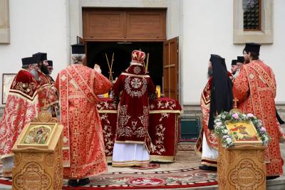(Video) Sărbătoarea Sfântului Mare Mucenic Gheorghe la Mănăstirea Popăuți din Botoșani