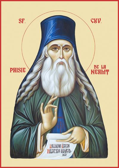 Sfântul Cuvios Paisie de la Neamț Sfântul Cuvios Paisie de la Neamț