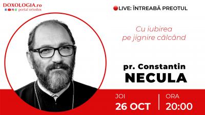Întreabă preotul LIVE – Cu iubirea pe jignire călcând – Pr. Constantin Necula Întreabă preotul LIVE – Cu iubirea pe jignire călcând – Pr. Constantin Necula