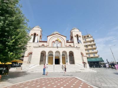 Pași de pelerin la Biserica „Panaghia Dexia” din Tesalonic / Foto: Magda Buftea Pași de pelerin la Biserica „Panaghia Dexia” din Tesalonic