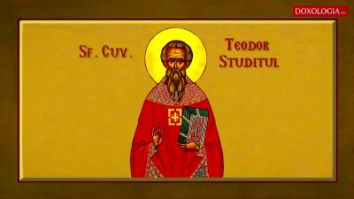 Troparul Sfântului Cuvios Teodor Studitul Troparul Sfântului Cuvios Teodor Studitul