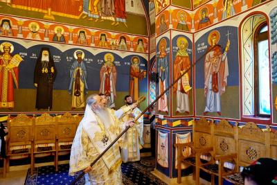 Foto: Flavius Popa (Video) Biserica Parohiei Pietriș - Dolhești a fost târnosită astăzi