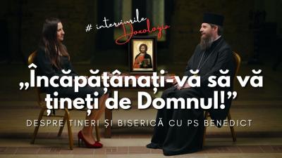(Video) „Încăpățânați-vă să vă țineți de Domnul!” – despre tineri și Biserică cu PS Benedict