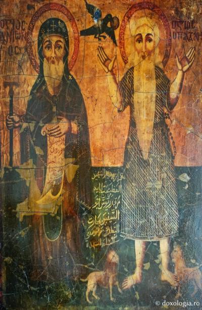 Sfântul Cuvios Pavel Tebeul și Sfântul Cuvios Antonie cel Mare Sfântul Cuvios Pavel Tebeul și Sfântul Cuvios Antonie cel Mare