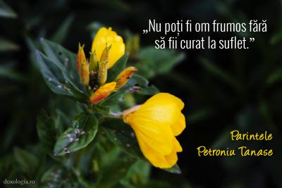 Nu poți fi om frumos fără să fii curat la suflet Nu poți fi om frumos fără să fii curat la suflet