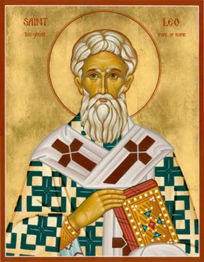 Sfântul Leon, Episcopul Romei Sfântul Leon, Episcopul Romei