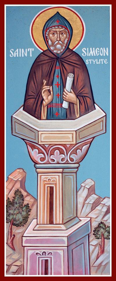 Sfântul Cuvios Simeon Stâlpnicul