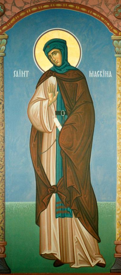 Sfânta Cuvioasă Macrina, sora Sfântului Vasile cel Mare Sfânta Cuvioasă Macrina, sora Sfântului Vasile cel Mare