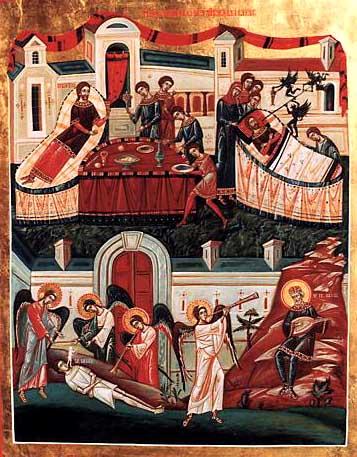 Bogatul nemilostiv și săracul Lazăr Bogatul nemilostiv și săracul Lazăr