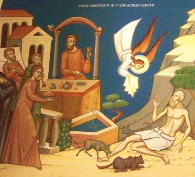 Bogatul nemilostiv și săracul Lazăr Bogatul nemilostiv și săracul Lazăr