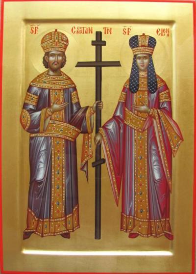 Sfinții Împărați, întocmai cu apostolii, Constantin și mama sa, Elena Sfinții Împărați, întocmai cu apostolii, Constantin și mama sa, Elena