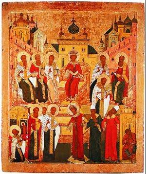 Sfinții Părinți de la Sinodul I Ecumenic Sfinții Părinți de la Sinodul I Ecumenic