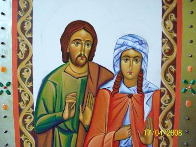 Sfinții Mucenici Adrian și soția sa, Natalia