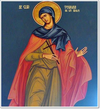 Sfânta Cuvioasă Teodora de la Sihla