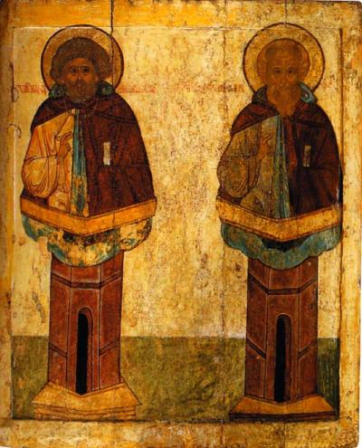 Secolul al XVI-lea - Muzeul Central al artei și culturii ruse - Andrei Rubliov Sfântul Cuvios Simeon Stâlpnicul