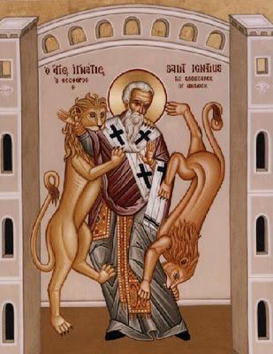 Sfântul Sfințit Mucenic Ignatie Teoforul, Episcopul Antiohiei Sfântul Sfințit Mucenic Ignatie Teoforul, Episcopul Antiohiei