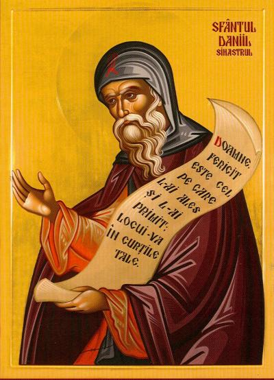 Sfântul Cuvios Daniil Sihastrul Sfântul Cuvios Daniil Sihastrul