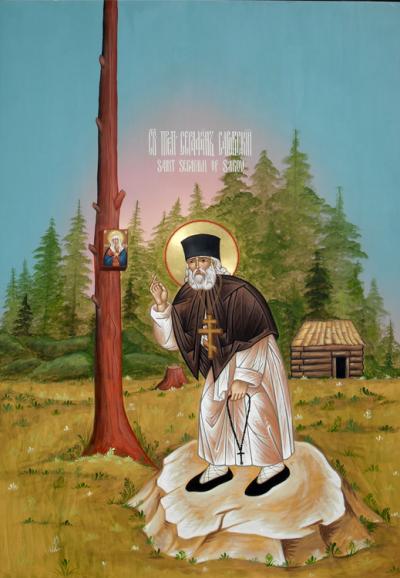 Sfântul Cuvios Serafim de Sarov Sfântul Cuvios Serafim de Sarov