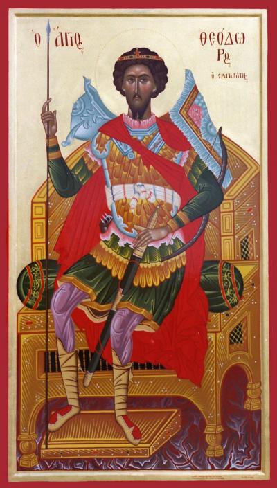 Sfântul Mare Mucenic Teodor Stratilat Sfântul Mare Mucenic Teodor Stratilat