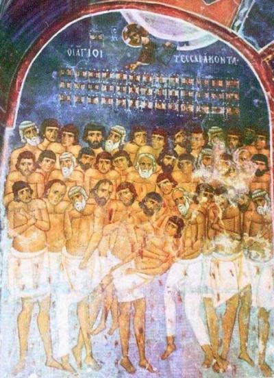 Sfinții 40 de Mucenici din Sevastia 