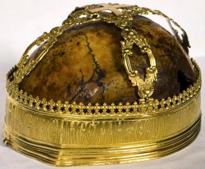 Capul Sfântului Cuvios Simeon Stâlpnicul cel din Muntele Minunat Capul Sfântului Cuvios Simeon Stâlpnicul cel din Muntele Minunat