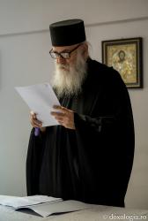 Monahul Nicodim de la Mănăstirea Sfântul Pavel