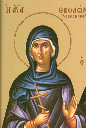 Sfânta Cuvioasă Teodora din Alexandria