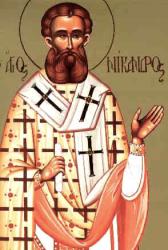 Sfântul Sfințit Mucenic Nicandru, Episcopul Mirelor