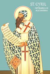 Sfântul Ierarh Chiril, Arhiepiscopul Alexandriei