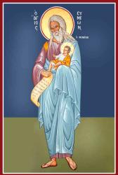 Sfântul și Dreptul Simeon, primitorul de Dumnezeu