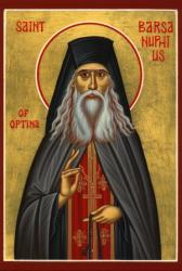 Icoana sfântului Varsanufie de la Optina Sfântul Cuvios Varsanufie de la Optina