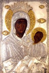 Icoana Maicii Domnului „Înjunghiata” (Esfagmeni) de la Vatoped Cinstirea Sfintei Icoanei a Maicii Domnului „Înjunghiata” de la Vatoped