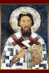 Sfântul Cuvios Sava, arhiepiscopul Serbiei și ctitorul mănăstirii Hilandar Sfântul Cuvios Sava, arhiepiscopul Serbiei și ctitorul mănăstirii Hilandar
