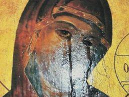 O Icoană a Maicii Domnului din Italia a plâns în Duminca Slăbănogului