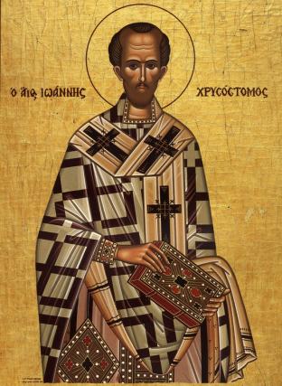 Viața Sfântului Ierarh Ioan Gură de Aur, Arhiepiscopul Constantinopolului