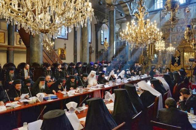 Sfântul și Marele Sinod Panortodox se va organiza în 2016